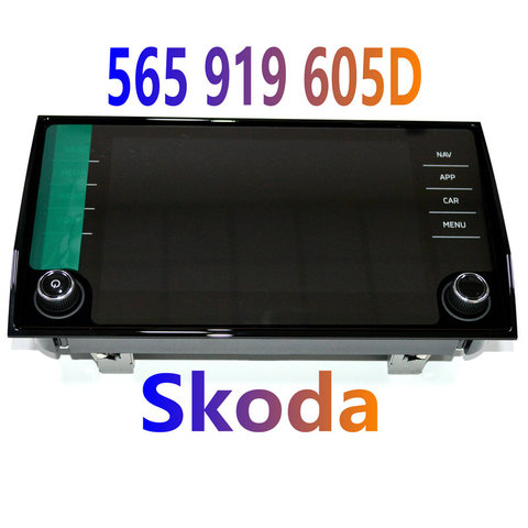 S k o d a    KARO/KAROQ brand new original 8-inch LCD touch screen 565 919 605D  565919605D ► Photo 1/6