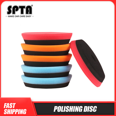 SPTA 3(80mm)/5(125mm)/6(150mm) Car Spong Buffing Polishing Pads