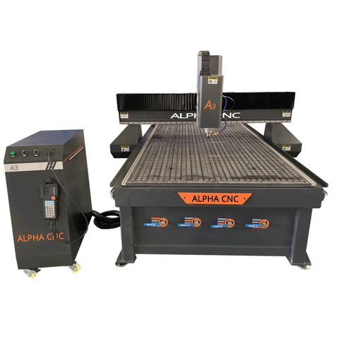 China Top Quality Alpha 1325 CNC Router 4X8 3 Axis Wood CNC Router Prices Wood CNC  Milling Carving Machine ► Photo 1/5