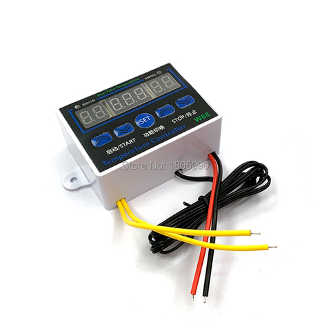 W1411 W88 110V 220V Digital Thermostat Temperature Controller Thermoregulator for incubator Relay 10A Heating Cooling Control ► Photo 1/2