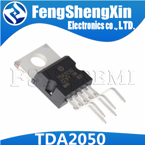 10pcs/lot  NEW TDA2050 TO220-5 TDA2050A TDA2050V AUDIO POWER AMPLIFIER ► Photo 1/3