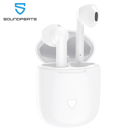 SoundPEATS Bluetooth Earbuds True Wireless Touch Control Earphones 30Hrs Playtime CVC Noise Cancellation Battery Display ► Photo 1/6