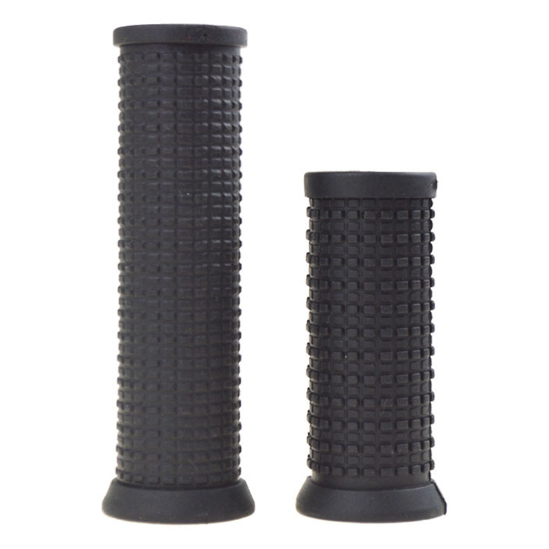 1 Pair Bicycle Handlebar Grips TPR Rubber For Twisting Shifter Mountain Bike 22.2mm Bar Anti Slip Long & Short Optional ► Photo 1/6