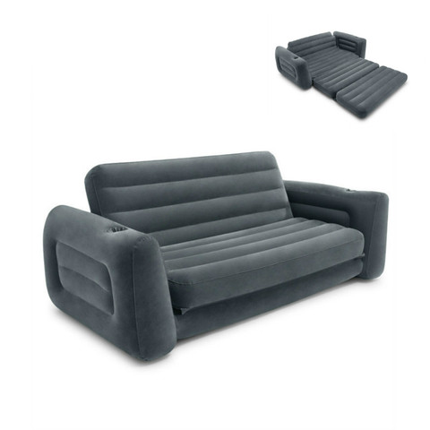 Inflatable Multifunctional Sofa Bed 3 People Original Intex Recliner Double Folding Lazy Sofa for Lunch Break ► Photo 1/1