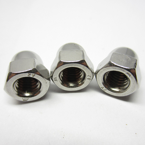 M3 M4 M5 M6 M8 M10 M12 M14 M16 304 Stainless Steel Cap Nuts In Acorn Nuts DIN1587 ► Photo 1/3