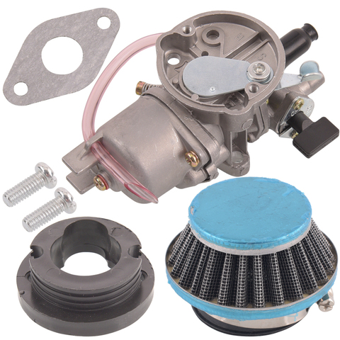 Carburetor 38mm 13mm Air filter 58mm for 47cc 49cc 50cc 2 Stroke Mini Pocket Bike ATV Motorcycle Part ► Photo 1/6