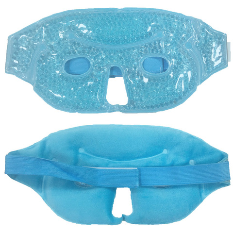 Sleeping Eye Mask-Get Rid of Puffy Eyes-Migraine Relief,Sleeping,Travel Therapeutic Hot Cold Compress Pack with Cover Gel Beads ► Photo 1/6