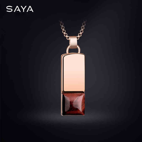 Men Pendants,  Tungsten Carbide Necklaces with Stones, Three Colors, Free Shipping ► Photo 1/6