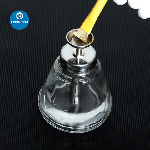 150ML Glass Nail Art Pump Dispenser Cleaner Bottle Liquid Alcohol Bottle Phone Screen Repair Remover Cleaner Bottle Dispenser ► Photo 1/6