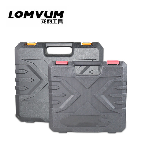 LOMVUM 12V 16.8V 25V Box Electric drill Professional Plastic Case Electric screwdriver carry box Suitcase for Power Tool ► Photo 1/3