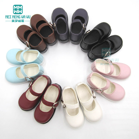 1/4 BJD doll shoes MSD Synthetic Leather pu Shoes high-heeled shoes black white Brown, pink, red, purp ► Photo 1/6