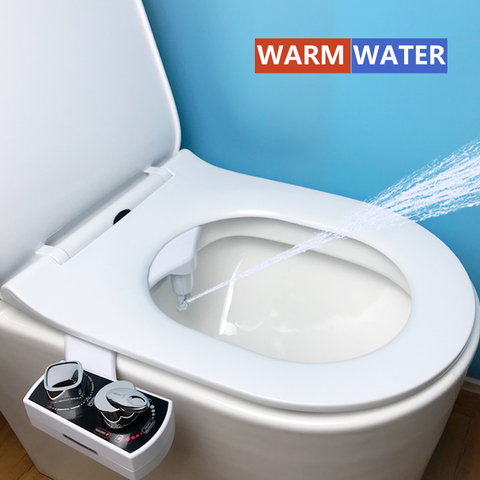 new arrival bidet warm water bidet feminine bidet toilet seat shattaf toilet bidet self cleaning bidet dual nozzle non electric ► Photo 1/6