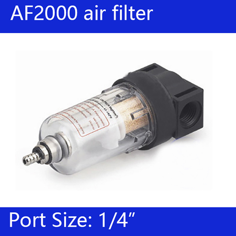 Free Shipping 1/4'' AF2000 Air Source Treatment Filter Pneumatic Component Oil Separator ► Photo 1/1