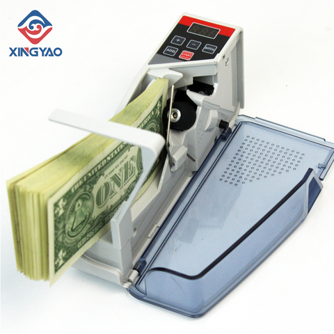 V40 Mini Portable Handy Currency Counter Machine Money Cash Counting Machine Banknote Counting, ► Photo 1/6