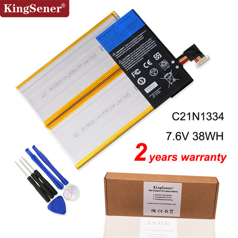 Kingsener C21N1334 Laptop Battery For ASUS Transformer Book T200TA T200T T200 1A 1K 200TA-C1-BL Tablet PC 7.6V 38WH ► Photo 1/6