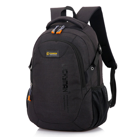 New Fashion Men's Backpack Leisure Outing Travel Computer Student Bag Multi-function Large-capacity High Quality Design ► Photo 1/6