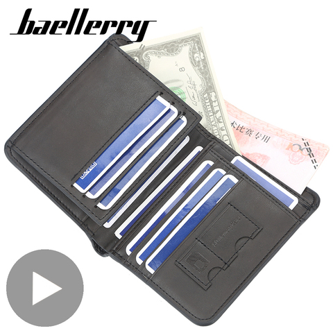 Cart Bank Men Women ID Credit Business Card Holder Wallet Male Purse Cardholder Case Cover For Document Porte Cartes Kashilok ► Photo 1/6