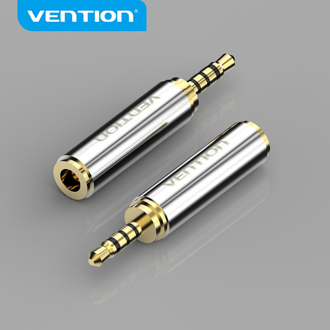 Vention 1Pcs 2.5mm male to 3.5mm female Audio Plug 4 poles Connector Audio Adapter Jack 3.5mm audio plug Stereo Headphone ► Photo 1/6