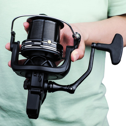 Sougayilang Fishing Reel 10000-12000 Series Surf Fishing Reel Ultra Smooth Powerful Spinning Reel for Carp Saltwater Freshwater ► Photo 1/6