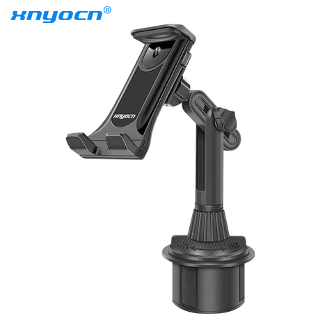 Universal 360 Car Cup Holder Tablet Auto Mobile Mount Cradle for Apple iPad Pro 12.9 Air 2022 Mini 4 5 Samsung Tab S7 Plus 12.4 ► Photo 1/6