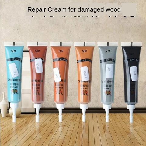 DIY Wood Product Scratch Filler Remover Wooden Furniture Touch Up Tool Set Marker Pen Cream Wax Repair Polymer Resin Fast Repair ► Photo 1/6