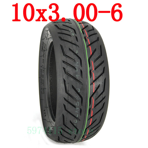 Size 10x3.00-6 Inch Vacuum Tire Tubeless For Electric Scooter 10 Inch Wheel Accessories ► Photo 1/6