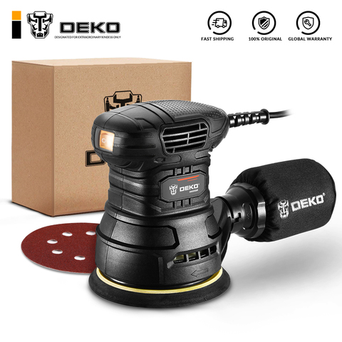 DEKO DKSD125J1/DKSD150J2 350W Random Orbit Sander with Dust exhaust and Hybrid dust canister ► Photo 1/5