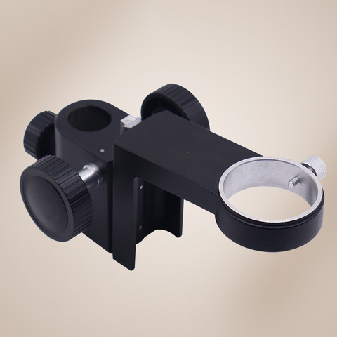 Stereo Microscope Focus Arm Holder Bracket Lens Lifting Stand Focusing Mechanism 50mm Diameter 10A Microscope Head Bracket ► Photo 1/5