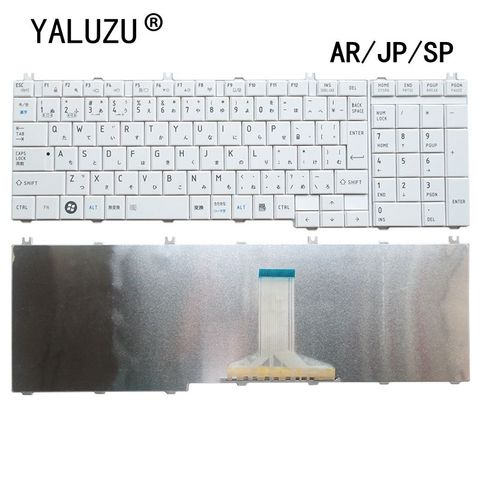 YALUZU C650 Arabic NEW for Toshiba Satellite C655 C655D C660 L650 L655 L670 L675 L750 L755 laptop keyboard AR black keyboard NEW ► Photo 1/5