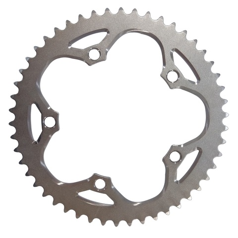 TRUYOU Chain Wheel Road Bicycles Parts Crankset Bicycle Chainring 130BCD 38T 39T 40T 42T 44T 48T 53T 56T CNC Silvery Chain Rings ► Photo 1/6