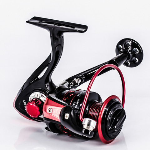 Spinning Fishing Reel 13+1BB катушки рыболовные 2000-7000 Series Metal Front Drag Handle Spool Saltwater Fishing Accessories ► Photo 1/5