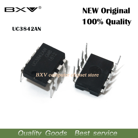 10PCS UC3842AN DIP8 UC3842 UC3842BN DIP 3842AN DIP-8 UC3842A UC3842B UC3842 new original IC ► Photo 1/1