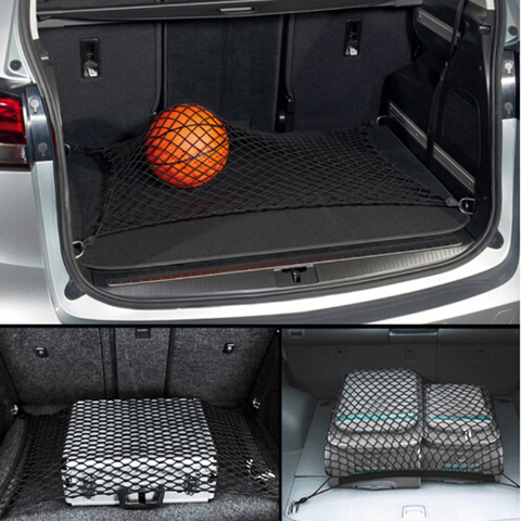 Car Trunk Mesh Net Cargo Organizer for Skoda Octavia Yeti Roomster Fabia Rapid Superb KODIAQ Citigo KAMIQ KAROQ SCALA VISION X ► Photo 1/6