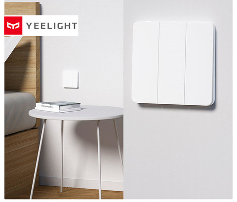 Yeelight Slisaon Switch Wall Switch Open Dual Control Switch 2 Modes Switch Over Intelligent Lamp Lights Switch ► Photo 1/5