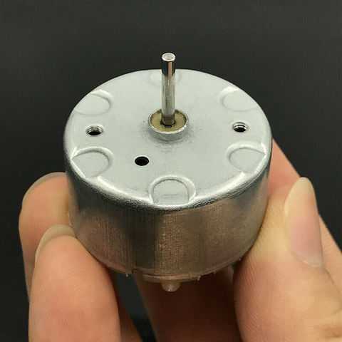 RF-500TB-12560 Micro Round 32mm Diameter Mini DC electric Motor DC 6V 12V 5600RPM Bell Fragrance Mixer CD DVD VCR player ► Photo 1/6