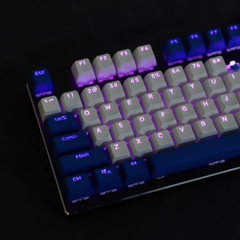 104 Key SA Profile Double Shot Shine Through Dolch PBT Ball Shape Keycaps Suitable For Standard Cherry MX Switches 104 87 61 DIY ► Photo 1/6