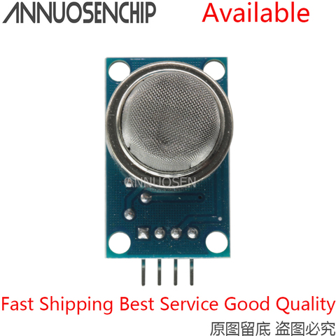 MQ-2 MQ2 Smoke Gas LPG Butane Hydrogen Gas Sensor Detector Module For Arduino TTL Output DC 5V 150mA High Sensitive ► Photo 1/4