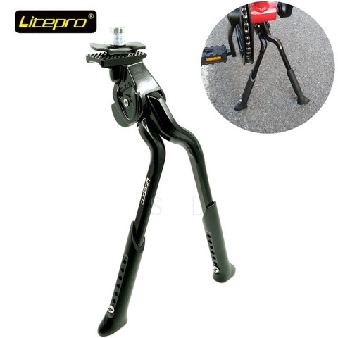 Litepro Bicycle Kickstand 16-18-20-26-27.5 Inch 700C MTB Mountain Bike Road Bicycle Folding Bike Adjustable Folding Kickstand ► Photo 1/6