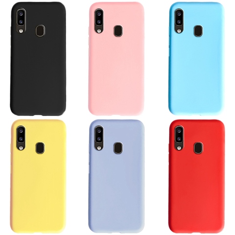 Case For Samsung Galaxy A20 A20E A20S Case Silicone back cover For Samsung A20 A 20 2022 A205F A20E A 20 E A202F 20S Cover Funda ► Photo 1/6