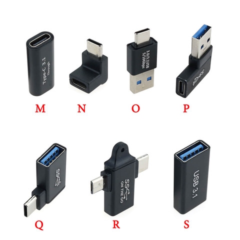 1pc USB Adapter Type C Male To USB3.0 Female USB To Type C Micro OTG Connector USB 3.0 to USB C Cable Mini Adapter Converter ► Photo 1/6