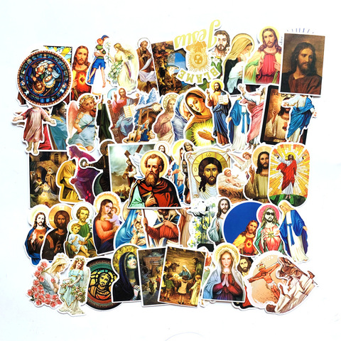 68pcs Jesus  classic 90s kids Stickers pack fans anime paster cosplay scrapbooking diy phone laptop decorations ► Photo 1/5