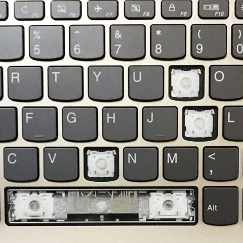 Replacement Keycap Key cap &Scissor Clip&Hinge For Lenovo 310S-14ISK YOGA 710 730-12 720-13 Keyboard ► Photo 1/3