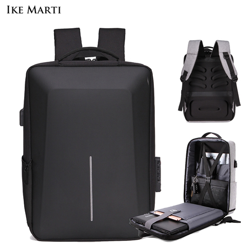 IKE MARTI Laptop Bag Waterproof Business School New Usb Charging 15.6 Teenager Daypack Male Mochila Fashion Woman/Man Backpack ► Photo 1/6