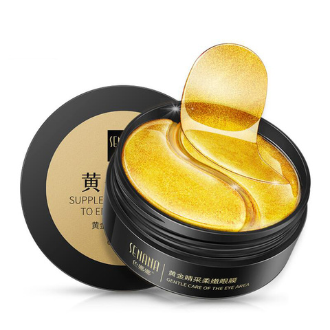 30 Pairs Gold Seaweed Eye Mask Moisturizing and Hydrating to Reduce Dark Circles and Fine Lines Eye Mask ► Photo 1/6