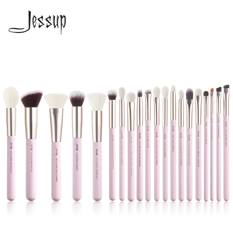 Jessup Brush Makeup Brushes Set New 20pcs Powder Contour Eyeshadow Foundation Brocha Blushing Bride Natural-Synthetic Hair ► Photo 1/6