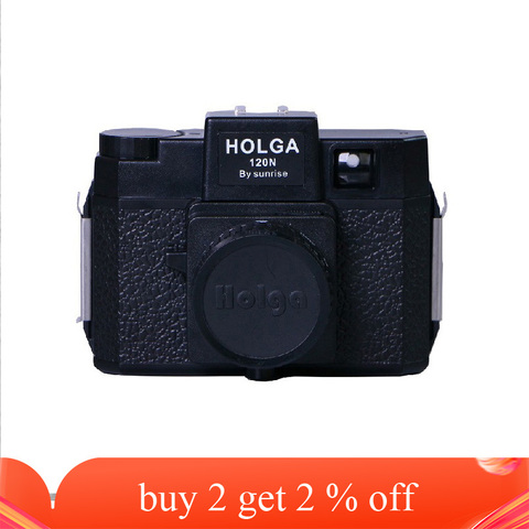 Classic Holga 120 Film Camera Colorful 120N Medium Format  Camera Lomography Lomo Kodak Fujifilm Pink Blue ► Photo 1/6