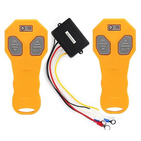 Krator 12V 433MHZ Wireless Winch 2 Remote Control Kit Handset Switch For Car OffRoad ATV SUV ► Photo 1/4