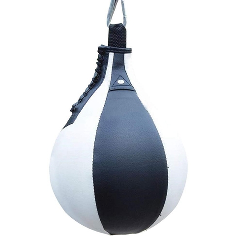 Boxing Speed Ball Pear Shape PU Speed Bag Boxing Punching Bag Swivel Speedball Exercise Fitness Training Ball ► Photo 1/6