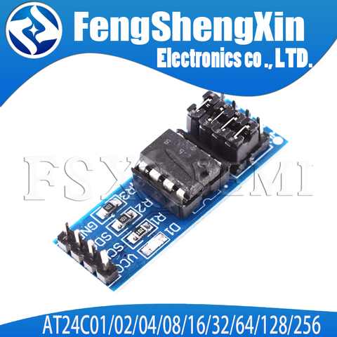 EEPROM memory module I2C interface AT24C01/02/04/08/16/32/64/128/256 ► Photo 1/1