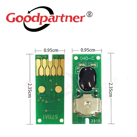 2X T6711 L1455 Ink Maintenance Box Chip for Epson WF 7610 7620 7720 7110 7210 7510 7615 7710 7715 3010 3520 3530 3540 3620 3640 ► Photo 1/6